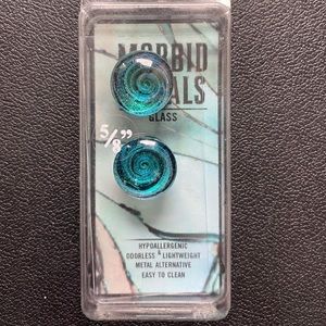 5/8” 16mm glass plugs gauges cleaned